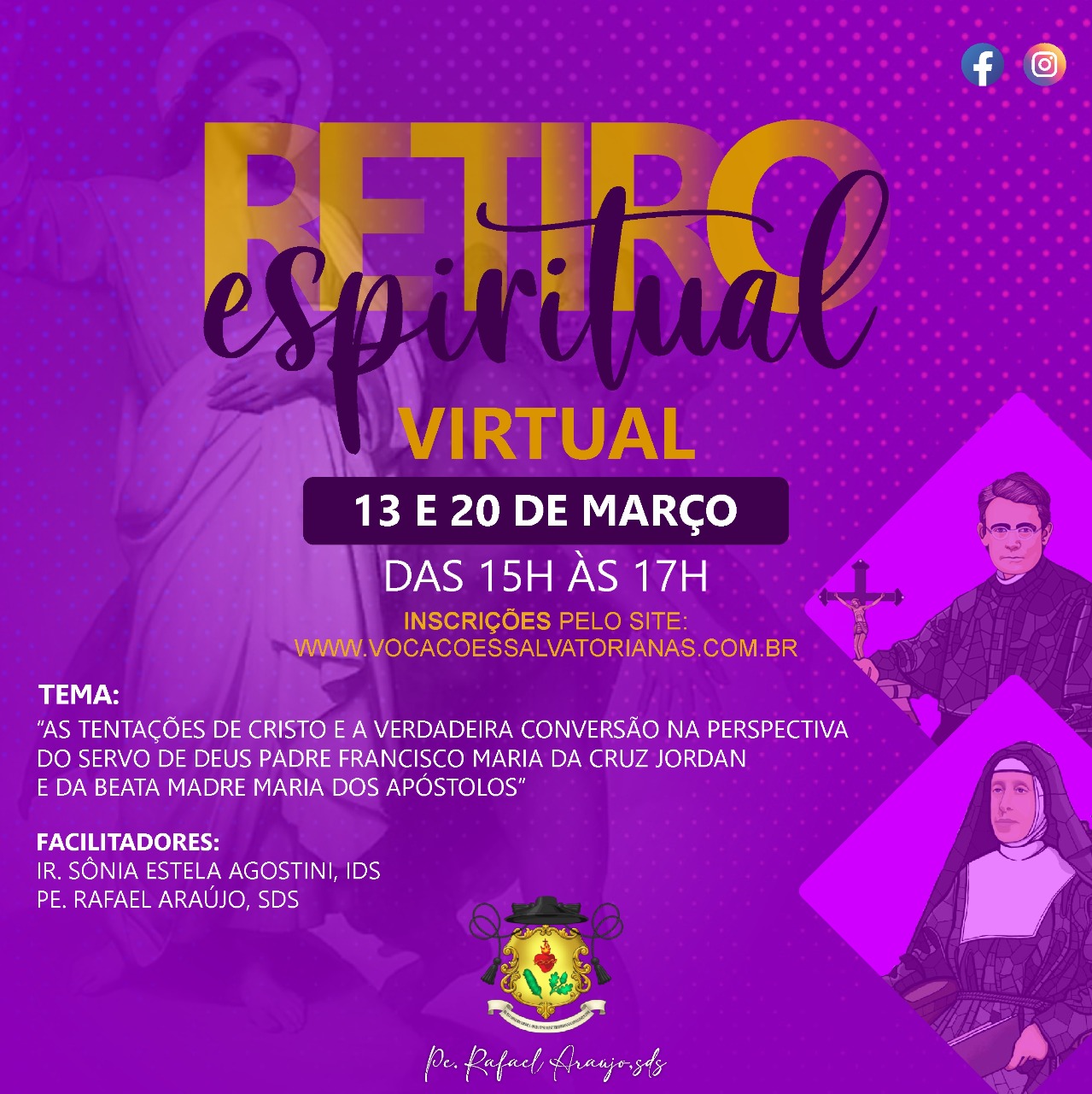 Retiro Espiritual Virtual - De 13 a 20 de Março